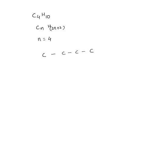 Solved Enter The Molecular Formula For Butane C4h10 Express Your Answer As A Chemical Formula