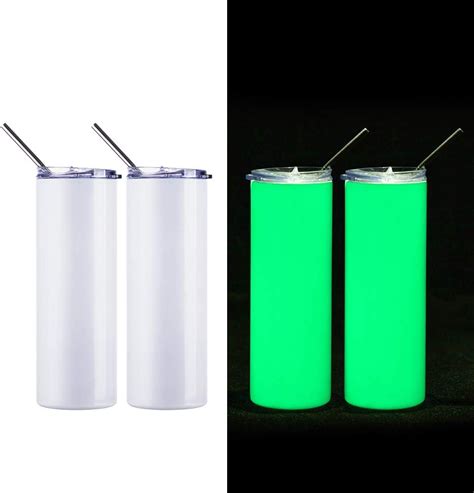 Amazon Pyd Life Sublimation Blanks Luminous Skinny Tumbler Oz