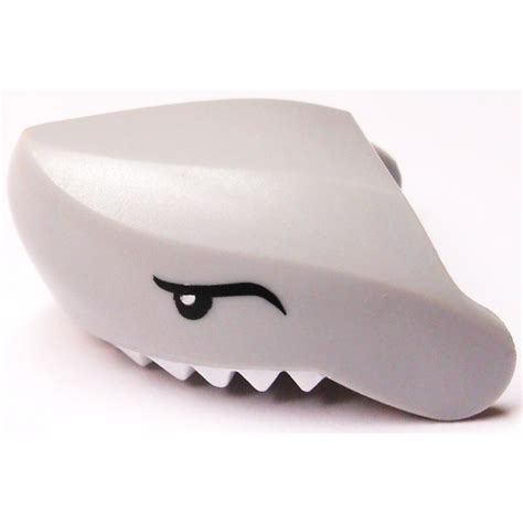 Lego Shark Head With White Teeth And Black Eyes Brick Owl