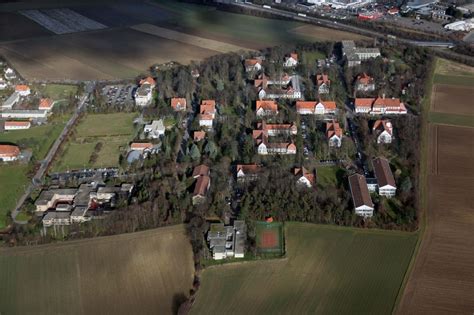 Luftbild Alzey Gelände der Rheinhessen Fachklinik in Alzey im