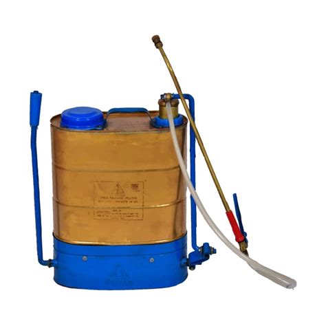 Knapsack Hand Pump Sprayer Litres Brass Tank And Pressure Chamber