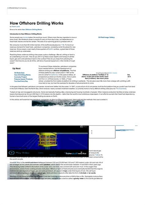 PDF HSW Offshore Drilling DOKUMEN TIPS