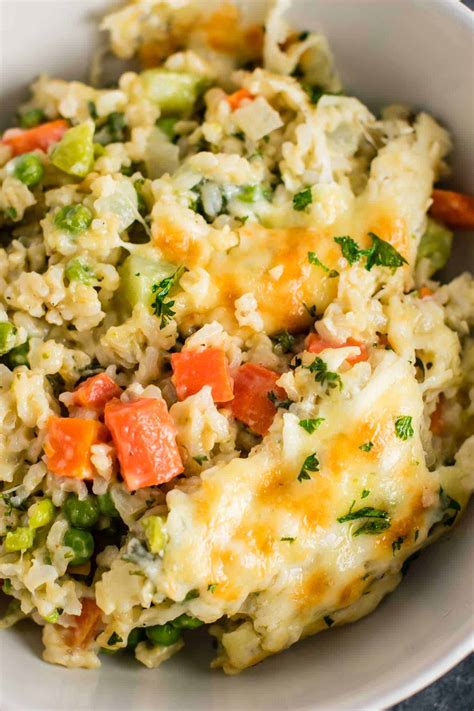 Vegetable And Rice Casserole Recipe Build Your Bite