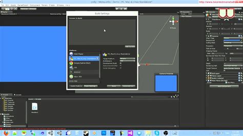 Unity 3d Tutorial Gui Button To Load Level Youtube