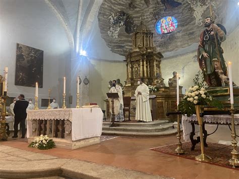 La Statua Di San Rocco Antico Patrono Torna A Tagliacozzo