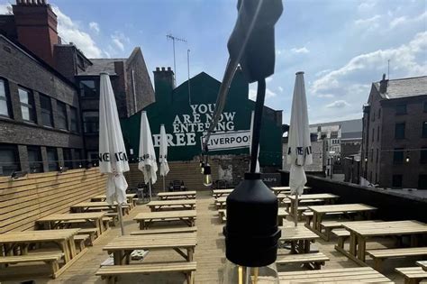 New Rooftop Terrace Opens In Liverpool City Centre In Time For Warm Weather Liverpool Echo