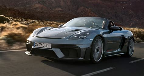 The Porsche Spyder Rs Is The Fastest Most Powerful Boxster Yet Visor