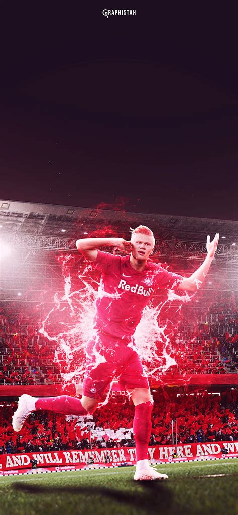 Erling Haaland Football Norway Norwegian Red Bull Salzburg HD