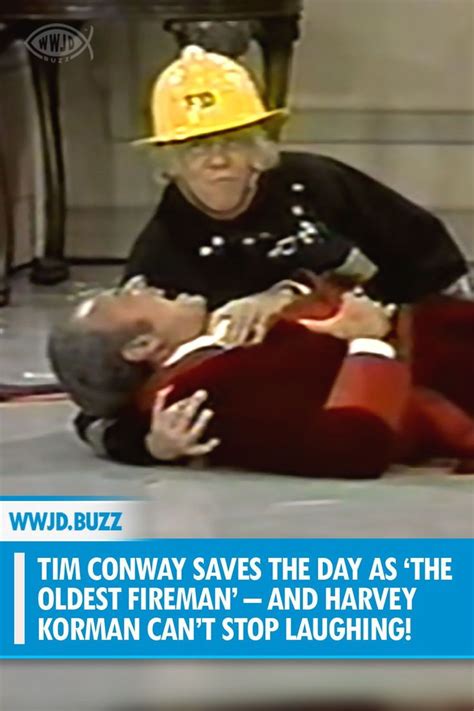 Tim Conway Saves The Day As 'The Oldest Fireman' – And Harvey Korman Can't Stop Laughing ...