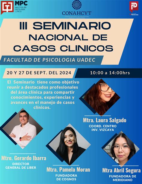 Invita Uadec Al Tercer Seminario De Casos Cl Nicos Con Enfoque