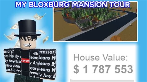 Touring My Bloxburg MANSION YouTube