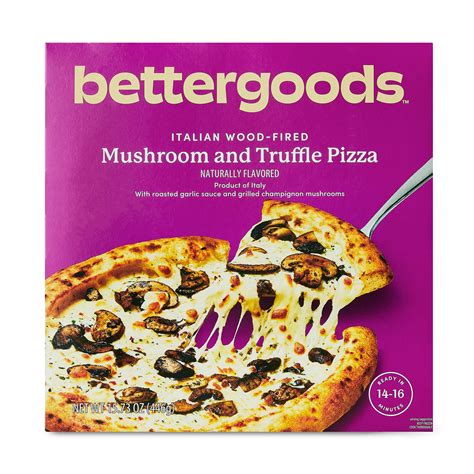 Bettergoods Italian Wood Fired Mushroom And Truffle Pizza 15 73 Oz Frozen