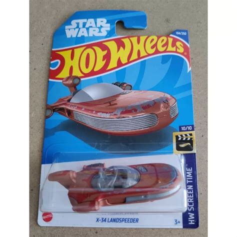 Jual HOT WHEELS X 34 LANDSPEEDER Original Card Mulus Shopee Indonesia
