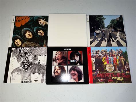 Mavin The Beatles Remastered Cd Lot Of 6 White Rubber Soul Abbey