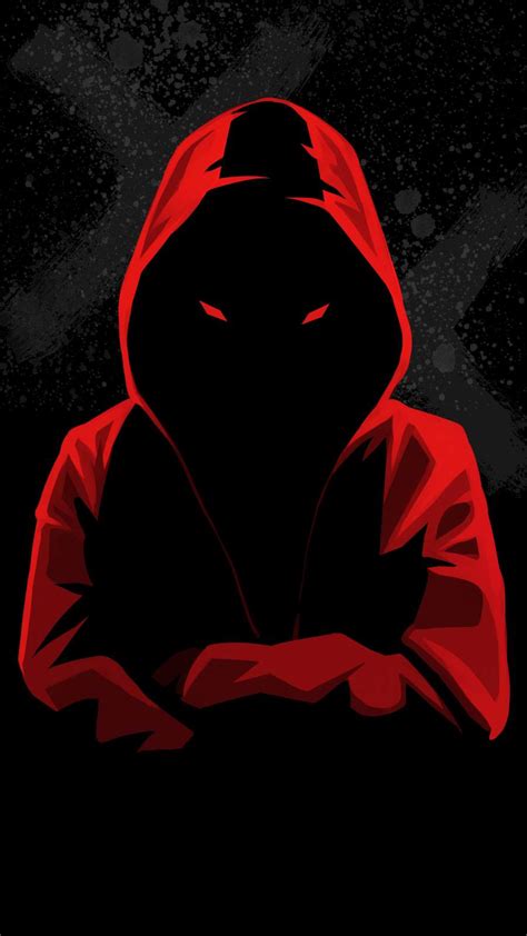 Dark Hooded Man Wallpaper