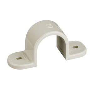 CLIPSAL 40mm PVC Conduit Saddle Grey