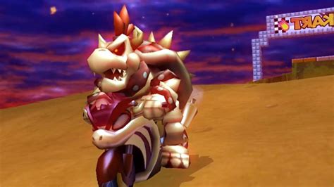 Dry Bowser Mario Kart Wii