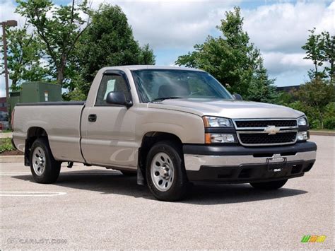 2006 Sandstone Metallic Chevrolet Silverado 1500 Ls Regular Cab