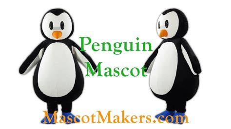 Pengu the Penguin Mascot Costume | Mascot Makers - Custom mascots and ...