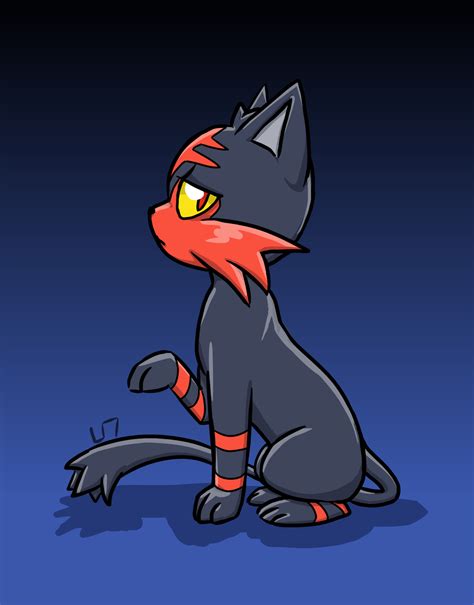 Litten By Unluckyxse7en On Deviantart