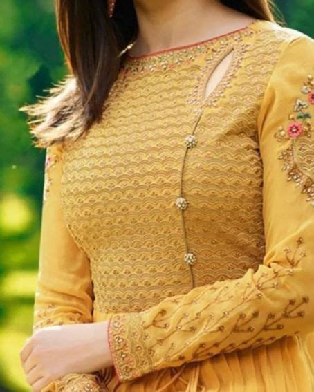 Top 20 Boat Neck Net Kurti Neck Designs In 2025
