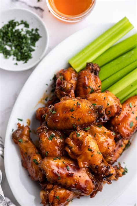 Honey Glazed Chicken Wings - Recipe Girl