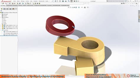 Introduction Lassemblage Dans Solidworks Youtube