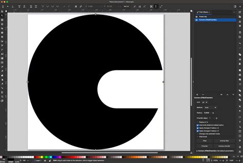 How To Crop An Object In Inkscape And Update The Objects Node Paths To