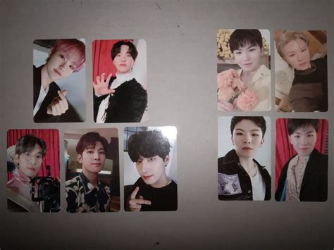 Wts Lfb Seventeen Photocards Hoshi Wonwoo Woozi Sets Hobbies