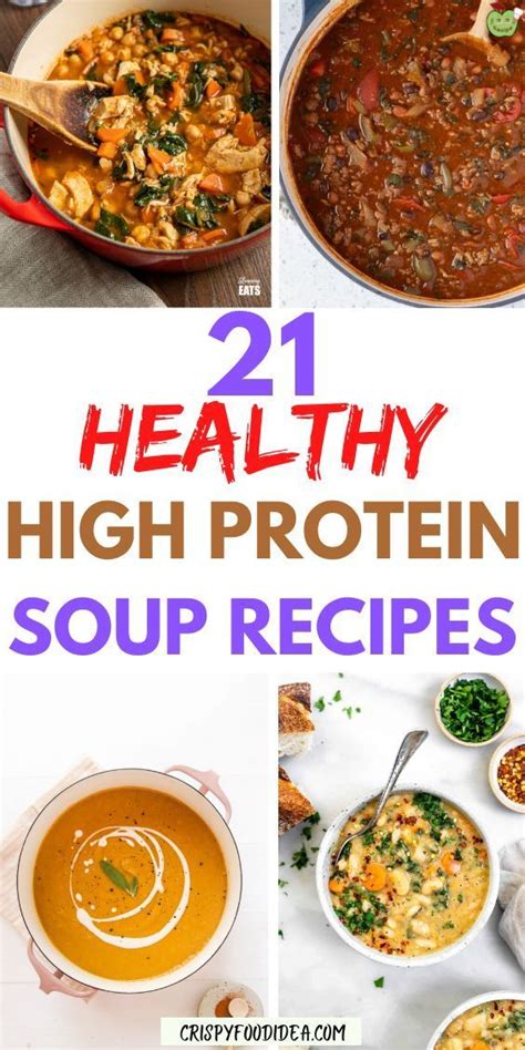 21 Easy High Protein Soup Recipes That You Will Love