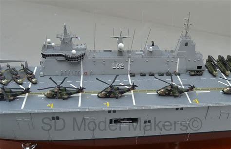 SD Model Makers Amphibious Ship Models Canberra Class Landing