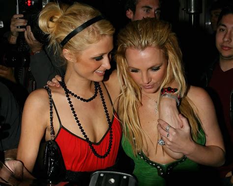 Britney Spears Turns Heads At Party With Paris Hilton In Revealing