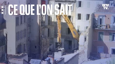 Immeubles Effondr S Marseille Ce Que L On Sait Apr S L Annonce Du