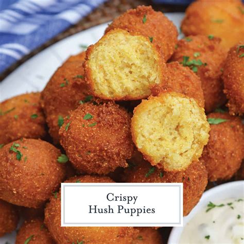 Hush Puppies Delicious Golden Fried Cornbread Recipe