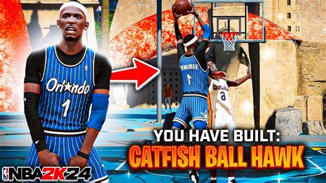 The MOST TOXIC BALL HAWK Build To Make For NBA 2K24 BEST CATFISH