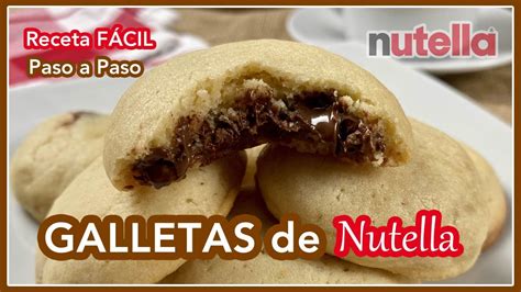 Descubrir 39 Imagen Galletas Rellenas De Nutella Receta Facil