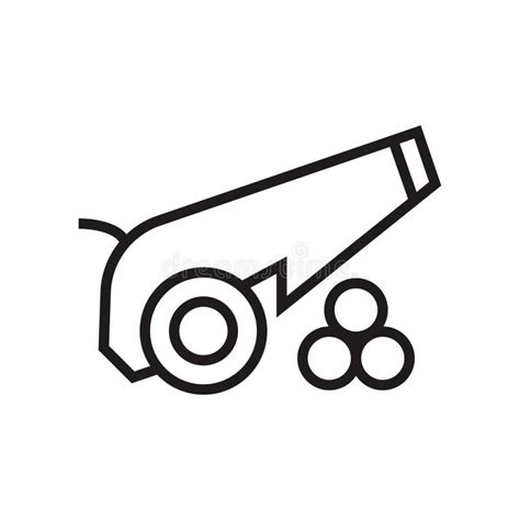 Canon Icon Vector Sign and Symbol Isolated on White Background, Canon ...
