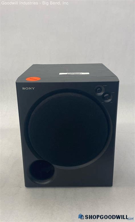 Sony Sa Wmsp Active Subwoofer Tested Shopgoodwill