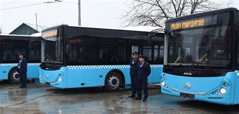 В Душанбе с начала года собрано 128 автобусов Akia. Каждый из них стоит ...