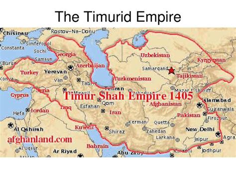 The (Almost unheard of) Timuran Empire - (Tamerlane) : MapPorn