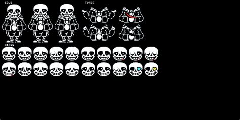 Pixilart WIP Sans Sprite Sheet By Isas Studio