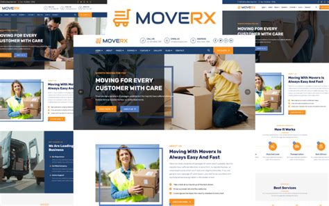 Moverx - Moving Company HTML5 Template - TemplateMonster