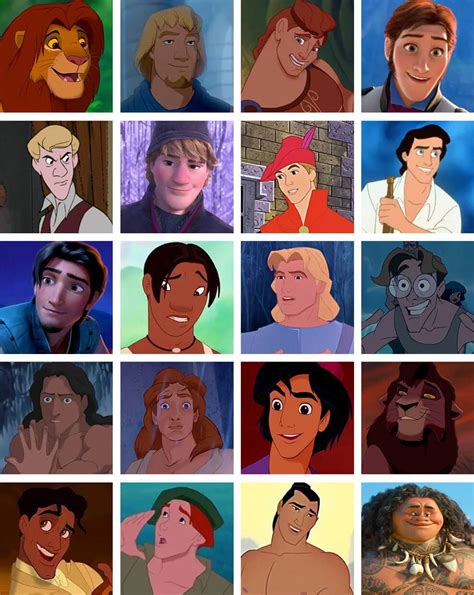 Cute Male Disney Characters