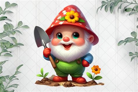 Garden Gnome Clipart (3161606)