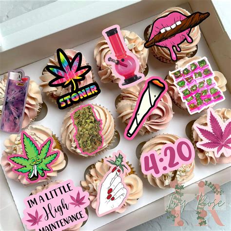 Weed Cupcake