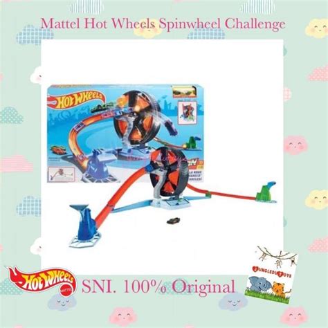 Jual Mattel Hot Wheels Spinwheel Challenge Original Track Lintasan Mobil Di Seller Jungledutoys