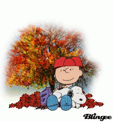 A Charlie Brown Fall Picture #126323721 | Blingee.com