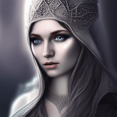 Beautiful Icelandic Elven Princess Ultra Realistic Detailed Creative