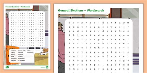 Grade 3 Election Day Word Search Teacher Made Twinkl