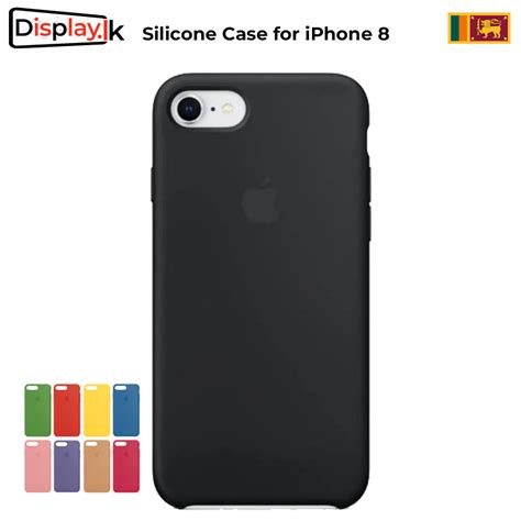 Silicone Back Cover Case For Iphone 8 Displaylk
